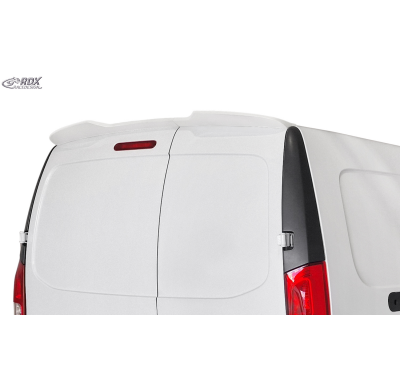 Alerón de techo RDX para MERCEDES Citan (X / 2012+) y NISSAN NV250 (W / 2019+) y RENAULT Kangoo (W / 2013+) con 2 puertas traser