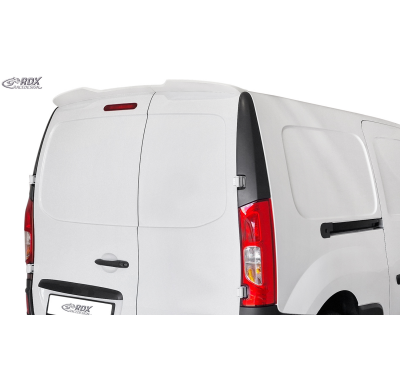 Alerón de techo RDX para MERCEDES Citan (X / 2012+) y NISSAN NV250 (W / 2019+) y RENAULT Kangoo (W / 2013+) con 2 puertas traser