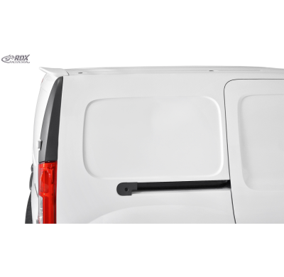 Alerón de techo RDX para MERCEDES Citan (X / 2012+) y NISSAN NV250 (W / 2019+) y RENAULT Kangoo (W / 2013+) con 2 puertas traser