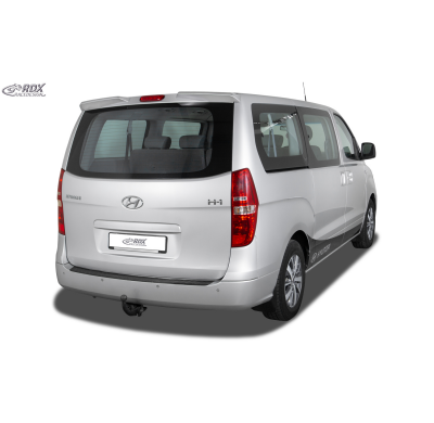 Alerón de techo RDX para HYUNDAI H-1 / H300 / i800 / iLoad / iMax / JAC M2 / DODGE H100 (2007-2020). Incluye alerón trasero para