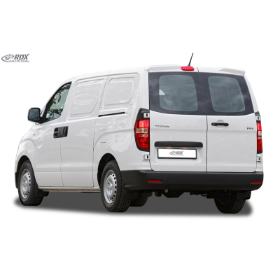 Alerón de techo RDX para HYUNDAI H-1 / H300 / i800 / iLoad / iMax / JAC M2 / DODGE H100 (2007-2020). Incluye alerón trasero para