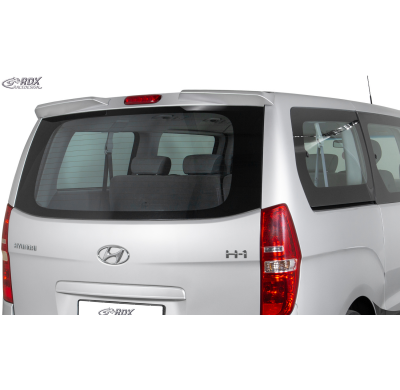 Alerón de techo RDX para HYUNDAI H-1 / H300 / i800 / iLoad / iMax / JAC M2 / DODGE H100 (2007-2020). Incluye alerón trasero para
