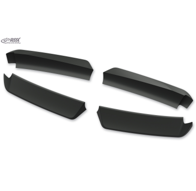 Alerón de techo RDX para HYUNDAI H-1 / H300 / i800 / iLoad / iMax / JAC M2 / DODGE H100 (2007-2020). Incluye alerón trasero para