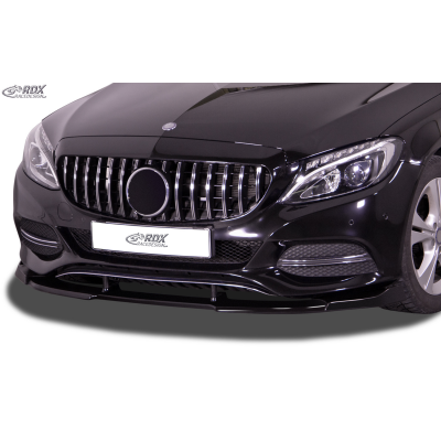 Spoiler delantero RDX VARIO-X para MERCEDES Clase C W205, S205, C205 (-2018) Splitter de labio delantero "V2