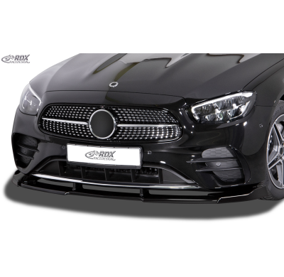 Spoiler Delantero RDX VARIO-X para MERCEDES Clase E AMG-Line (2020+) W213, S213, A238, C238 Labio Delantero Fabricado en plástic