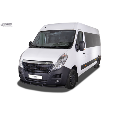 Spoiler delantero RDX VARIO-X para RENAULT Master (2010+) y OPEL/VAUXHALL / VAUXHALL Movano (2010+) Splitter de labio delantero