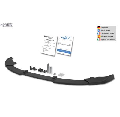 Spoiler delantero RDX VARIO-X para VW ID.7 (ED / 2023-actualidad) Splitter de labio delantero Rdx Racedesign