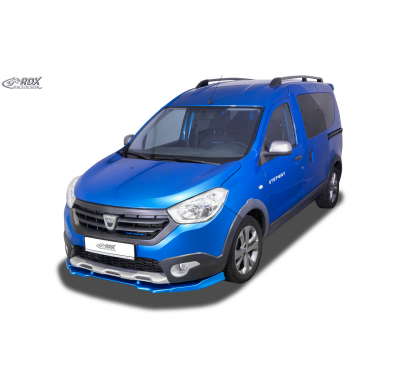 Spoiler Delantero RDX VARIO-X para DACIA Dokker Stepway (SD) y Lodgy Stepway (SD) Labio Delantero Splitter Rdx Racedesign