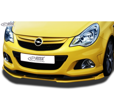 Spoiler Delantero RDX  VARIO-X OPEL Corsa D reestyling OPC 2010+ Nuerburgring Edition (Solo para OPC y coches con OPC Paragolpes