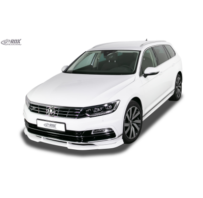 Spoiler frontal RDX VARIO-X VW Passat 3G B8 R-Line Separador de labio frontal
