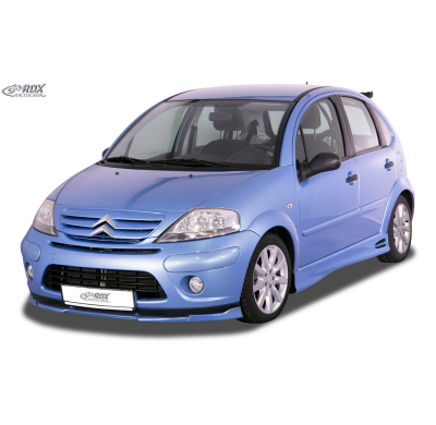 RDX Spoiler delantero VARIO-X for CITROEN C3 2005-2009 Front Lip Splitter