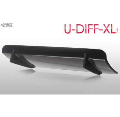 RDX Difusor trasero U-Diff XL for BMW X3 (G01) for M-Sport & M-Aerodynamic-Kit