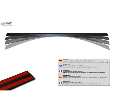 Alerón de maletero RDX para VW Taigo (CS / 2021+) Alerón trasero de maletero Rdx Racedesign