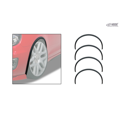 Pasos rueda universales RDX 4 unidades FENDER-X