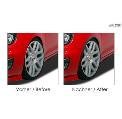 Pasos rueda universales RDX 4 unidades FENDER-X