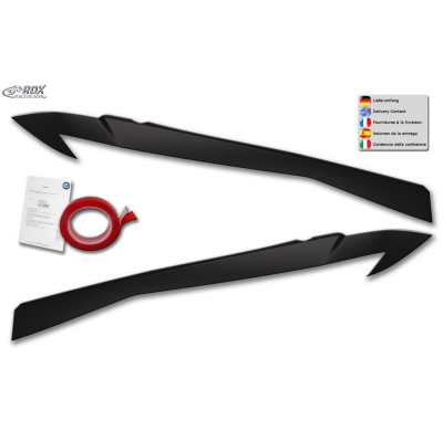 Pestañas de faros RDX para BMW X5 (F15 / 2013+) Cejas de luz Rdx Racedesign