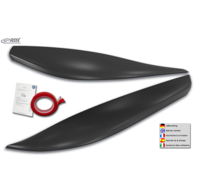 Pestañas de faros RDX para FORD Kuga 2 (DM2 / 2012+) Cejas de luz Rdx Racedesign