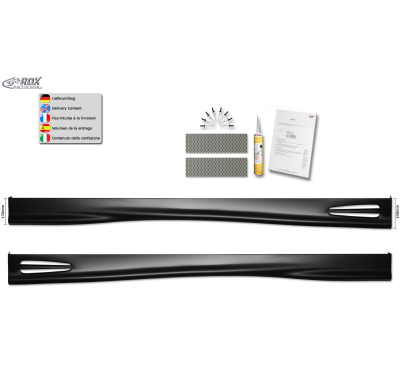 RDX Pareja de taloneras CITROEN C3 2002-2009 "GT4" ABS