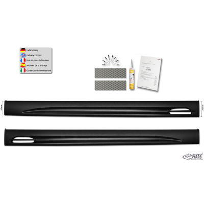 Taloneras laterales RDX para CITROEN C1 2014+ "GT-Race"