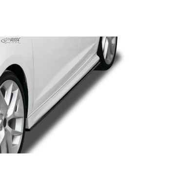 Faldones laterales RDX para OPEL Astra K (2015-2021) "Edición" Conjunto para ambos lados. Fabricado en plástico ABS. Incluye hom