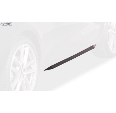 RDX Pareja de taloneras AUDI A1 (GB) "DIFUSORES DE TALONERA" ABS