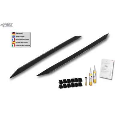 Faldones laterales RDX para SKODA Scala (NW) 2018+ "Slim"