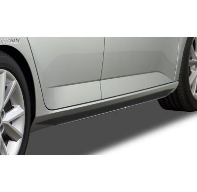 Faldones laterales RDX para SKODA Scala (NW) 2018+ "Slim"