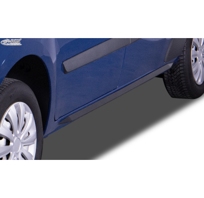 Faldones laterales RDX para MERCEDES Citan Extralarga (W415 / X / -2021) "Slim" Conjunto para ambos lados. Fabricado en plástico