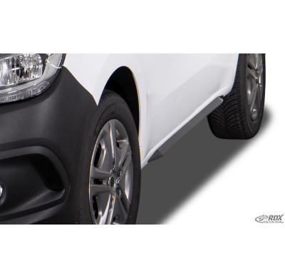 Faldones laterales RDX para MERCEDES Citan y Clase T (W420 / 2021+) "Slim" Conjunto para ambos lados. Fabricado en plástico ABS.