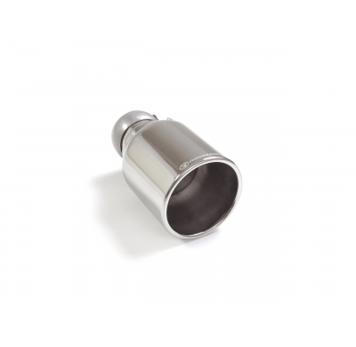 Cola redonda 114 mm en acero inox</p>
 con tubo de entrada 60,5 mm </p>
 largura 190 mm
 - Universal Colas de escape RO.114 Raga