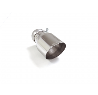 Cola redonda 108 mm Sport Line en acero inox</p>
 con tubo de entrada 60,5 mm </p>
 largura 190 mm
 - Universal Colas de escape