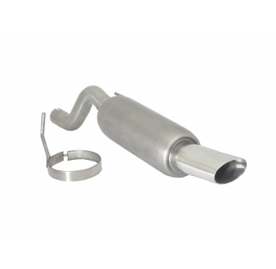 Escape Trasero Acero Inox Con Salida Ovalada 110x65 Mm Sport Line
  Fiat Grande Punto + Punto Evo (Typ199) 2005>>2012 Evo 1.