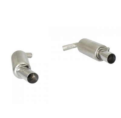 Escape Trasero Doble Acero Inox Salidas Redondas 90 Mm Sport Line
  Mini R55 Clubman 2007>>2014 Jcw 1.6 (155kw) 11/2007>> Ra