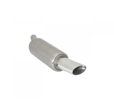 Escape Trasero Acero Inox Con Salida Ovalada 110x65 Mm Sport Line
  Renault Twingo Mk2 2007>>2014 1.2 (43kw) - 1.2 16v (55kw