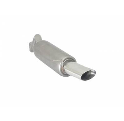 Escape Trasero Acero Inox Con Salida Ovalada 110x65 Mm Sport Line
  Renault Twingo Mk2 2007>>2014 1.2tce (74kw) - 1.2tce Gt