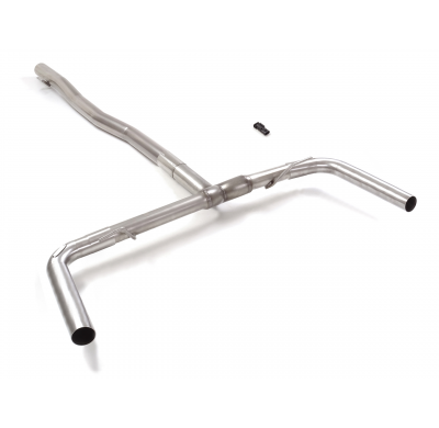 Tramos traseros grupo N dobles en acero inox para codas estéticas originales
 Línea con diámetro mejorado 76 mm
 
 Grupo N - SIN