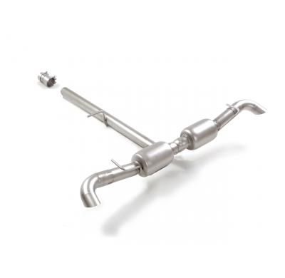 Silencioso trasero en acero inox
 Línea con diámetro mejorado 60 mm </p>
 
 CON HOMOLOGACION Alfa Romeo Tonale(965) 2022>> 1.5T