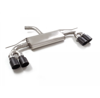 Silencioso trasero doble en acero inox con salidas redondas 2 / 102 mm Sport Line Black</p>
 Línea con diámetro mejorado 60 mm <