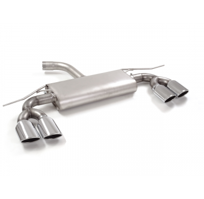 Silencioso trasero doble en acero inox con salidas ovaladas 2 / 108x70 mm</p>
 Línea con diámetro mejorado 70 mm
 
 CON HOMOLOGA