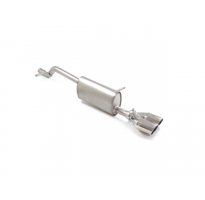 Silencioso trasero en acero inox con salidas redondas 2x80 mm Sport Line asimetricas </p>
 
 
 CON HOMOLOGACION Alfa Romeo Junio