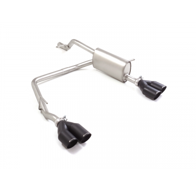 Silencioso trasero doble en acero inox con salidas redondas 2x80 mm Sport Line Black asimetricas</p>
 
 
 CON HOMOLOGACION Alfa