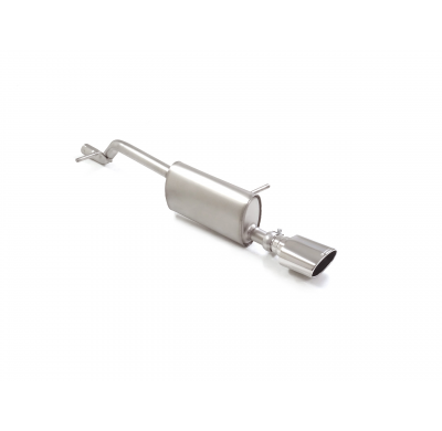 Silencioso trasero en acero inox con salida ovalada 128x80 mm  
 
 
 CON HOMOLOGACION Jeep Avenger 2023>> 1.2 (74kW) 2023>> Raga
