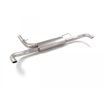 Silencioso trasero en acero inox
 Línea con diámetro mejorado 60 mm </p>
 
 CON HOMOLOGACION Alfa Romeo Tonale(965) 2022>> 1.3T