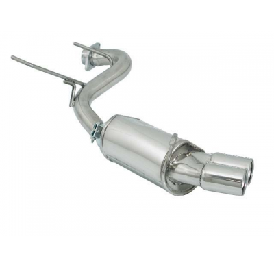 Escape Trasero Acero Inox Salidas Redondas 2x70 Mm
  Alfa Romeo Gtv(916) / Spider 1995>>2004 T.S. 1.8i 16v (106kw) - 2.0 16v