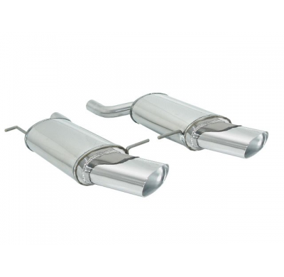 Escape Trasero Doble Acero Inox Salidas Ovaladas 128x80 Mm
  Bmw X5 (E53 / E70) 1999>>2013 E53 3.0d (160kw) 2004>>02/2007 Ra