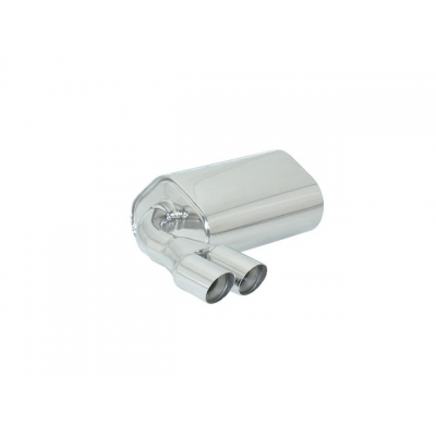 Escape Trasero Acero Inox Salidas Redondas 2x70 Mm Sport Line Asimetricas
  Audi A3 (Typ 8p) 2003>>2013 A3 Quattro 2.0tfsi (