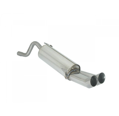 Escape Trasero Acero Inox Salidas Redondas Dtm 2x80 Mm
  Fiat Grande Punto + Punto Evo (Typ199) 2005>>2012 1.9 Multijet (88k