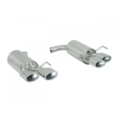 Escape Trasero Doble Acero Inox Con Dos Salidas Ovaladas 115x70 Mm Asimetricas
  Alfa Romeo Brera(939) 2006>>2011 1750tbi 14