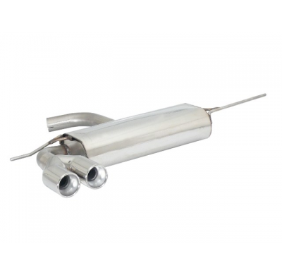 Escape Trasero Acero Inox Salidas Redondas 2x80 Mm Asimetricas
  Volkswagen Golf Mk6 1.4tsi (90kw) 11/2008>> Ragazzon
