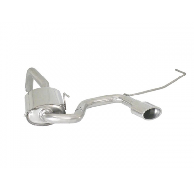 Escape Trasero Con Salida Ovalada Central 115x70 Mm - Modificación Del Parachoques Original
  Fiat 500 (Typ312) 2007>> 1.2 (